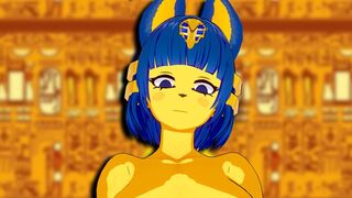 Ankha gets her pussy railed in a steamy 3D animated scene, showcasing her insatiable appetite