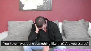 The chick forced the actor to do a blowjob at the casting