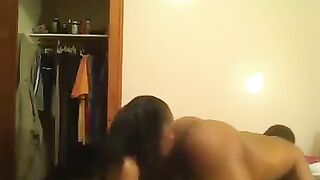 For disobedience, the guy was punished with a strapon in his point