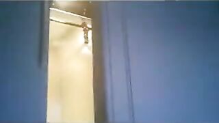 The wife ran in a thong around the apartment, her husband's desires unleashed