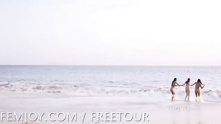 Nudist beach visit ended with a steamy outdoor encounter