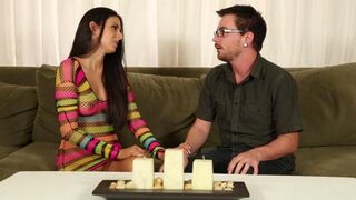 The botanist gave a sensual massage to the pretty girl with a nice ass
