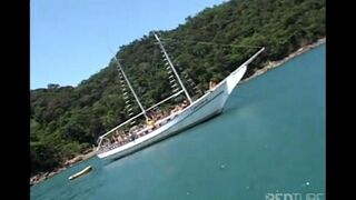 A lot of girls are ready to get laid on a yacht, it's cool!