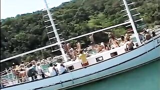 A lot of girls are ready to get laid on a yacht, it's cool!