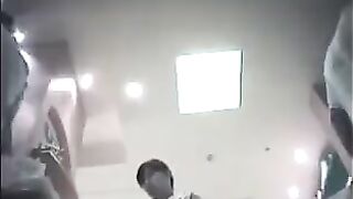 A hidden camera was secretly filming girls at the checkout in the store