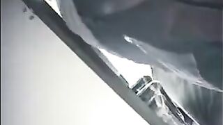 A hidden camera was secretly filming girls at the checkout in the store