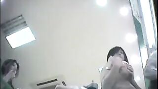 A hidden camera was secretly filming girls at the checkout in the store
