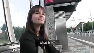 Brunettes are ready to fuck for money outdoors