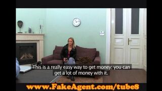 Friends ordered a sex casting for a young model with friends