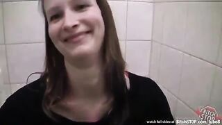 I paid for sex and got fucked in the toilet by a sexy slut