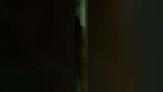 A hidden camera in the shower captures Russians getting naked