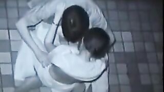 He broke off his pants and began to fuck a girlfriend in her round ass