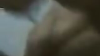 A BBW is dancing naked in front of her husband, showcasing her curves