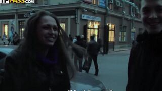 A real pick-up in Russian with the hottest Russian slut