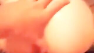 A girl was fucking on the webcam, but her boyfriend noticed