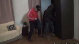 Old man fucked his grandson and grandma in ass