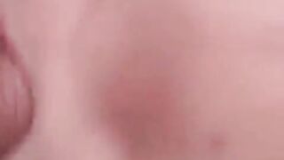 An aged guy's member was sucked by a crafty young woman with experience
