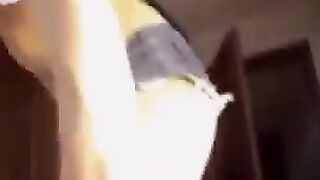 Natural big tits of Russian beauty in eporn action