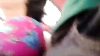 A guy is masturbating on the riser right in the bus