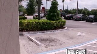 Fella has sex with an unfamiliar girl whom he picked up on the way