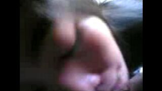Carefully China broke her brother's dick in the mouth