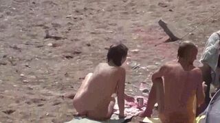 Bunch of naked girls bathing in the sea, a pure delight