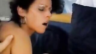 Old grandmas fuck in a group sex orgy, showcasing rough and anal action