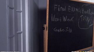 A student gave a lesson in sex to his teacher at home