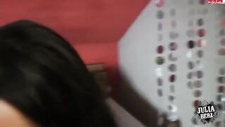 A girl was fucked by her beloved in the most intimate way