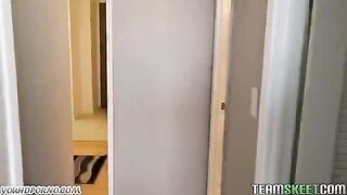 Student fucks a girl in the hostel, it was casual sex