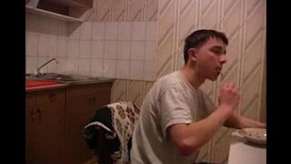 The mother was raped in the kitchen, it's even more interesting than incest