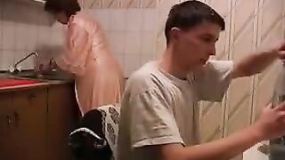 The mother was raped in the kitchen, it's even more interesting than incest