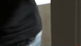 A husband tied his wife to the bed and called a girl to fuck