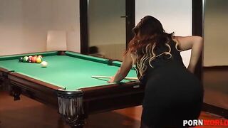 A woman compares her husband's cock with the BBC of a porn actor