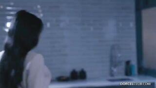 A girl is having sex with a stranger at her home