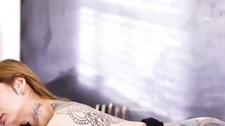 Professor Vanessa Vega tries to seduce her student with her amazing body and skills