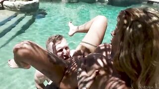 A bad relative tried to revive the guy who almost drowned in the pool