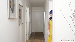 Preppy black girl gets dicked down good