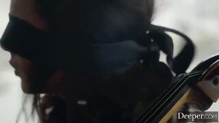The boss has sex with his secretary on the office table