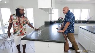 The foot fetishist fucked by a girl with sexy feet