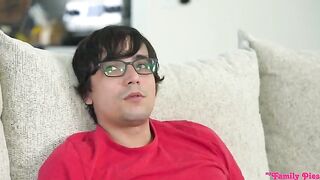 A man gets rid of his inappropriate thoughts in a steamy bed scene