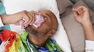 My bro’s nerdy GF has anal sex for the first time