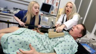 A doctor treated the girl in a hospital for thoughts