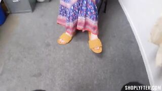 A repeat offender gets caught stealing from a shop