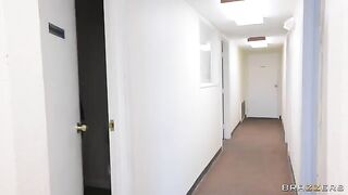 Nurse assists patient with a deep anal stay at the facility