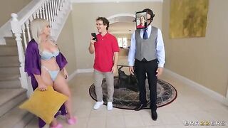 A husband watches as his wife gets fucked by a stranger