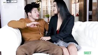 The girl next door is very naughty and she likes to fuck