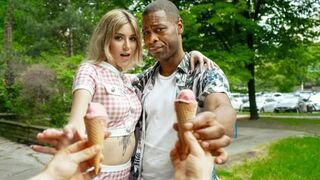 Semen is the best remedy for allergies, according to a hot blondie