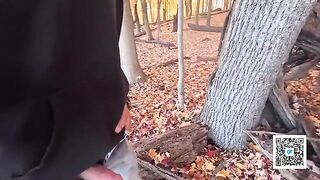 A couple has fun sex in the park without being noticed