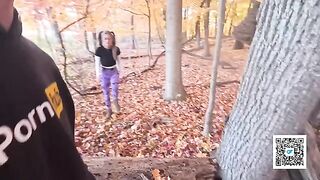 A couple has fun sex in the park without being noticed